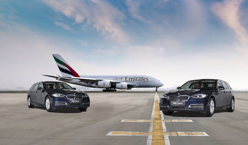 Emirates Airlines’ Newest Fleet Uses BMW Vehicles for Business Class Chauffeur Service