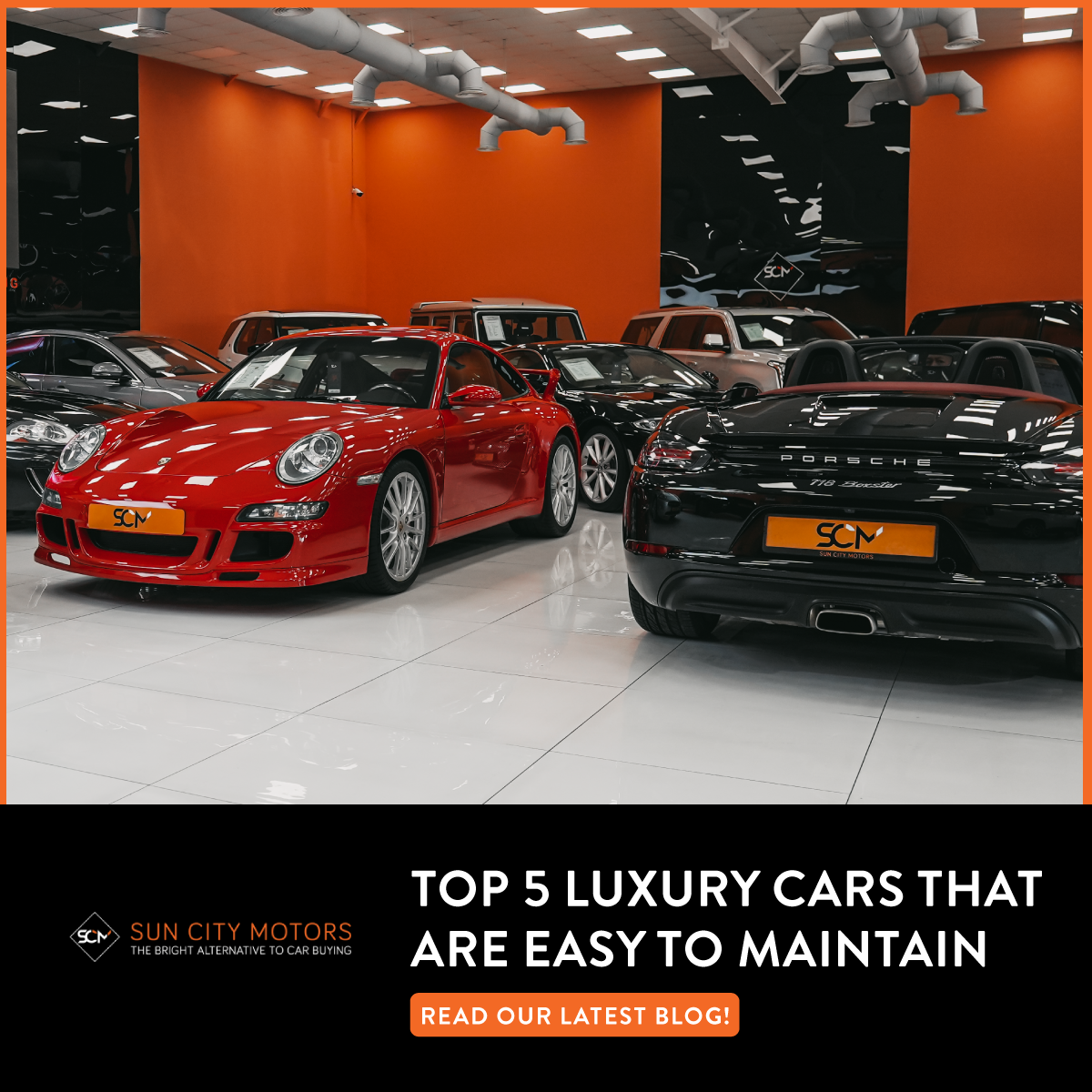 Top 5 Luxury Cars that are Easy to Maintain