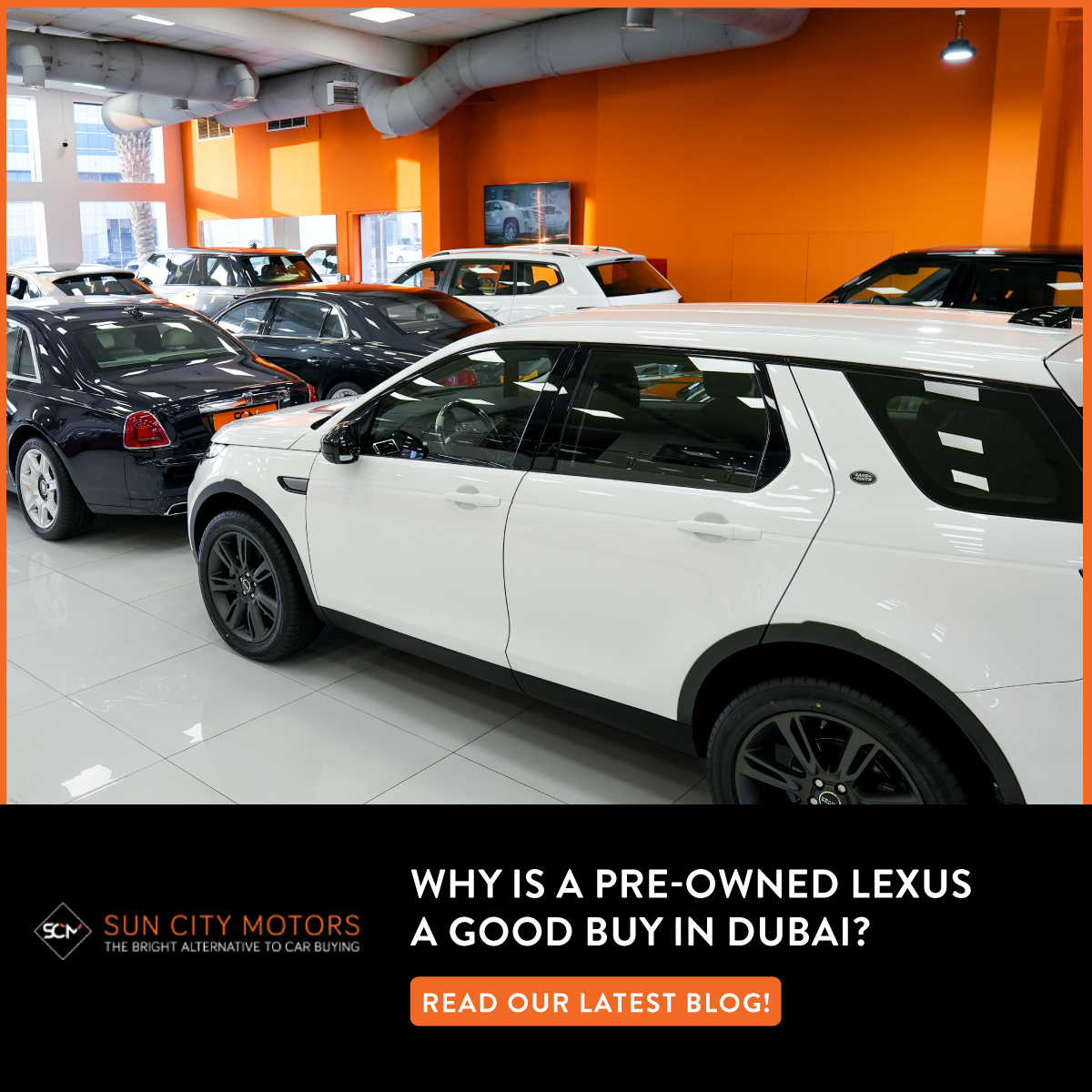 Why is a pre-owned Lexus a good buy in Dubai?