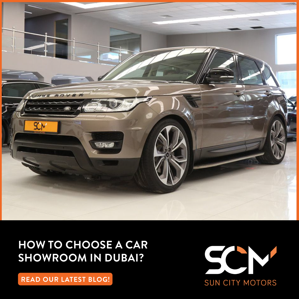 How to choose a car showroom in Dubai