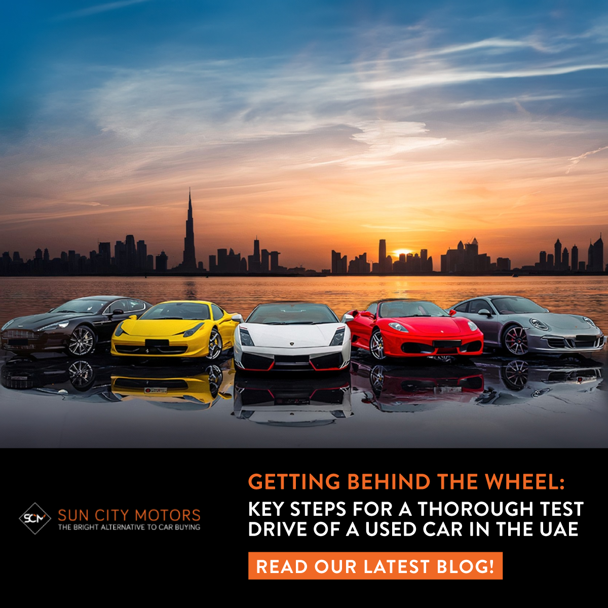 Test Drive of a Used Car in the UAE