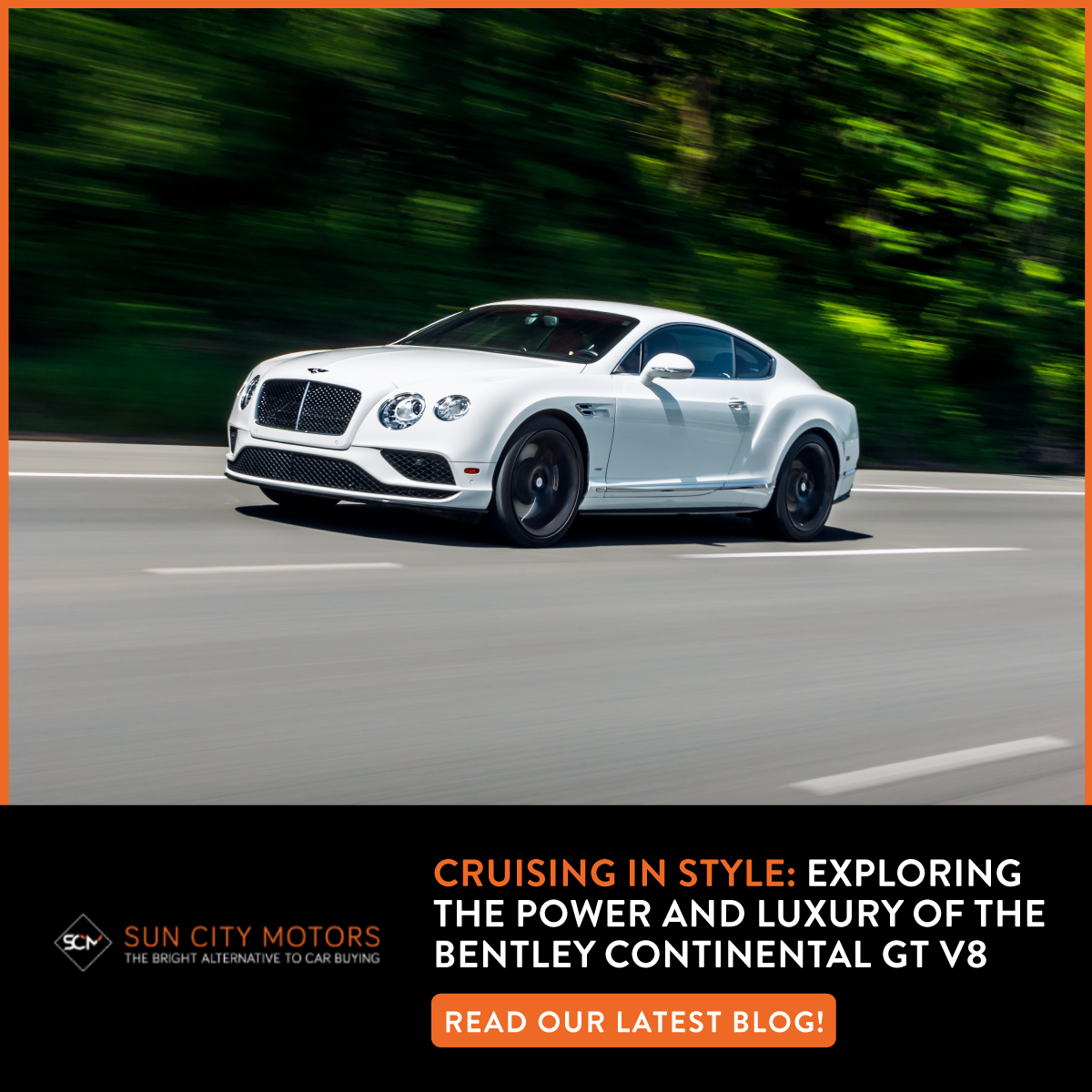 Cruising in Style: Exploring the Power and Luxury of the Bentley Continental GT V8