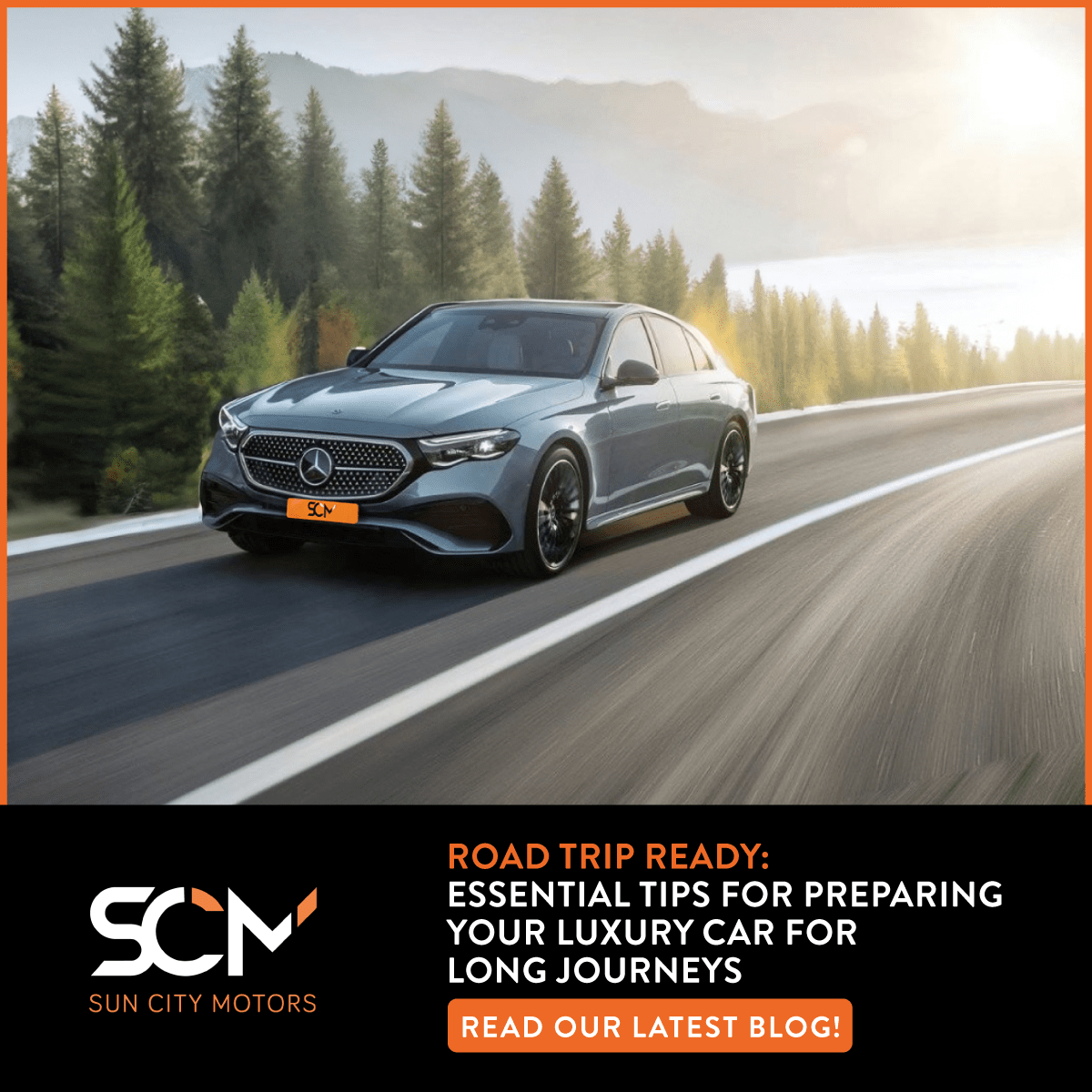 Preparing Your Luxury Car For Long Journeys