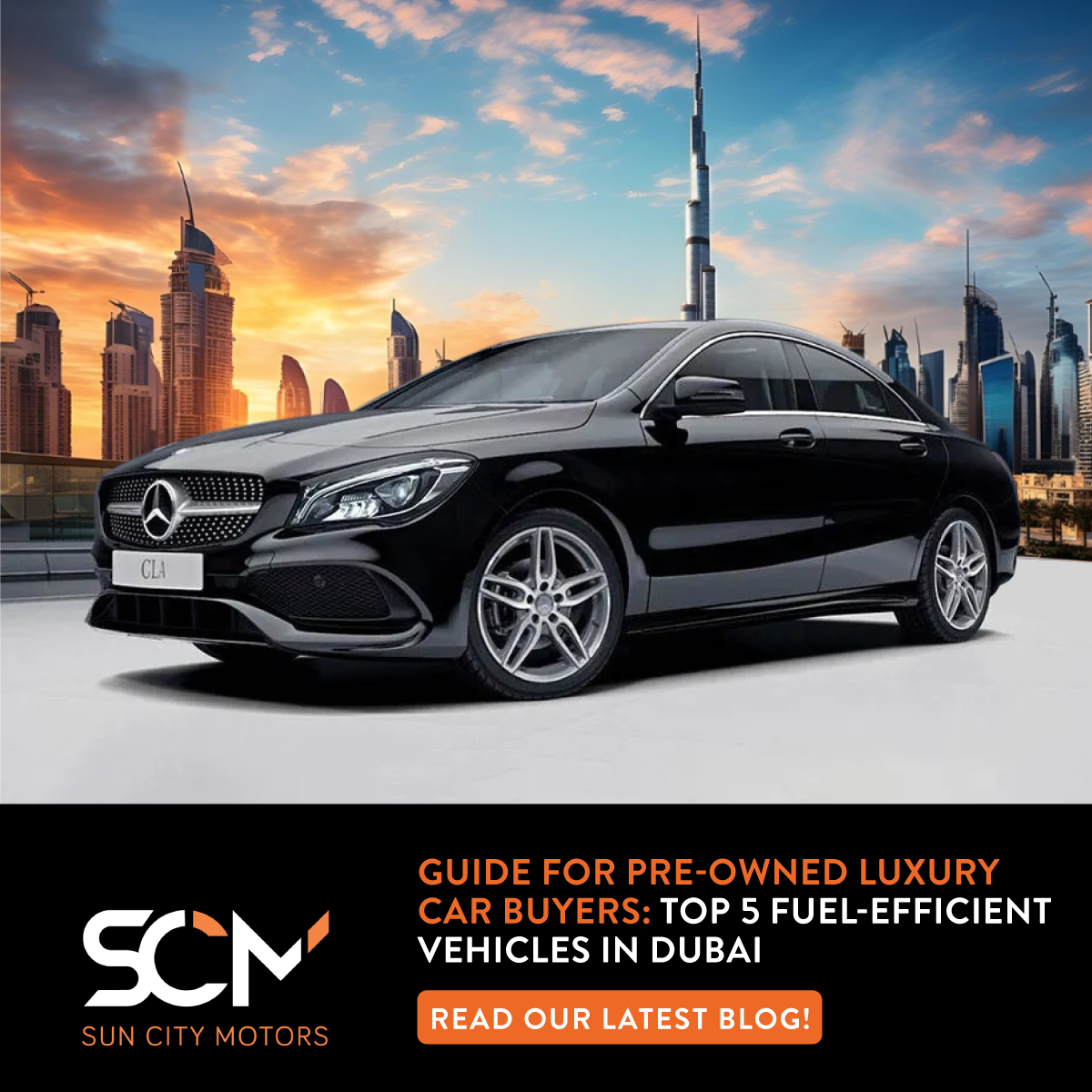 Guide for Pre-owned Luxury Car Buyers: Top 5 Fuel-Efficient Vehicles in Dubai, UAE